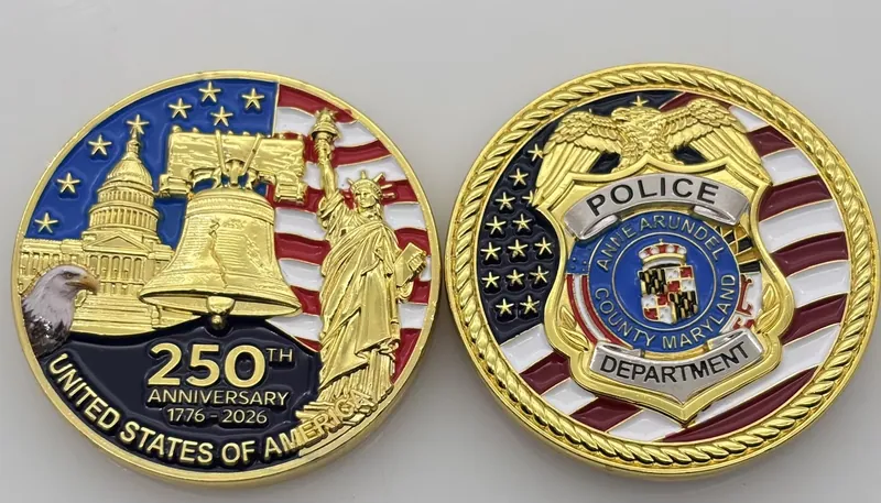America 250 meets a custom badge